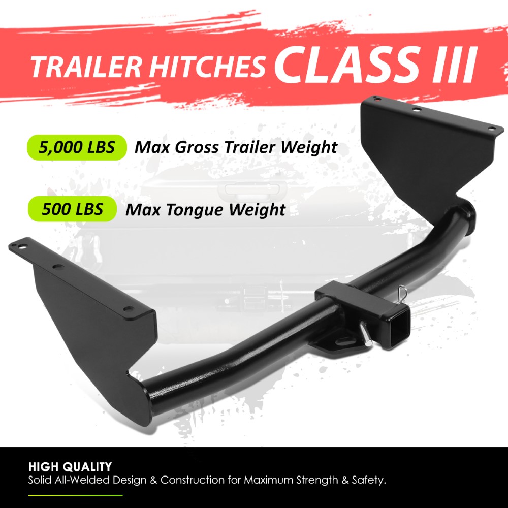 19992004 Jeep Grand Cherokee Class3 Trailer Rear Bumper Tow Hitch