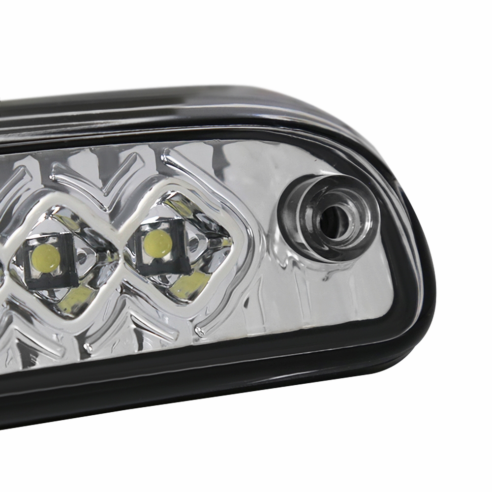 LED Third 3rd Brake Light Black For 99-16 Ford F250 F350 F450 Super Duty Cargo E - Foto 3