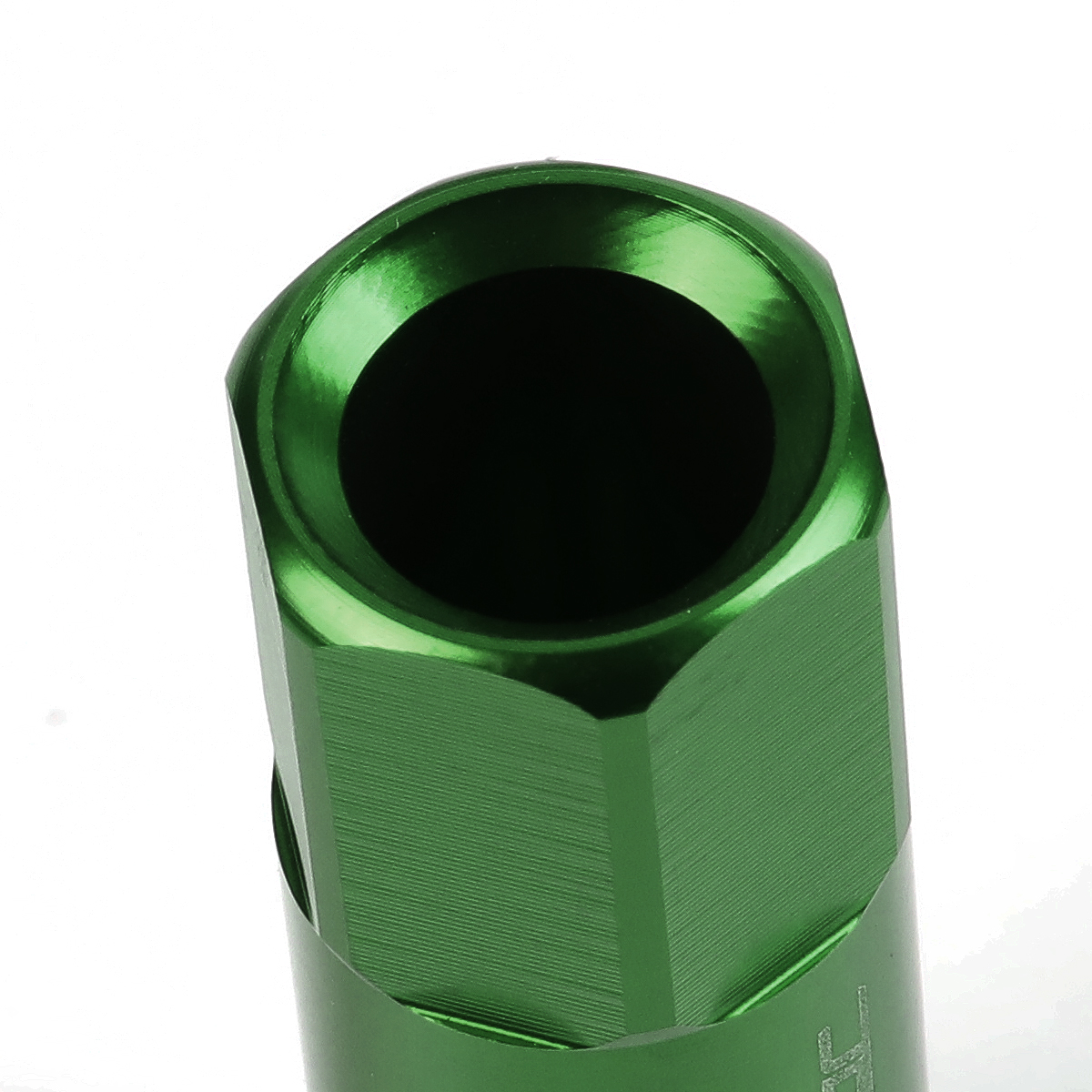 20Piece M12 x 1.5 Aluminum Alloy Wheel Lug Nuts+Adapter Key (Green)