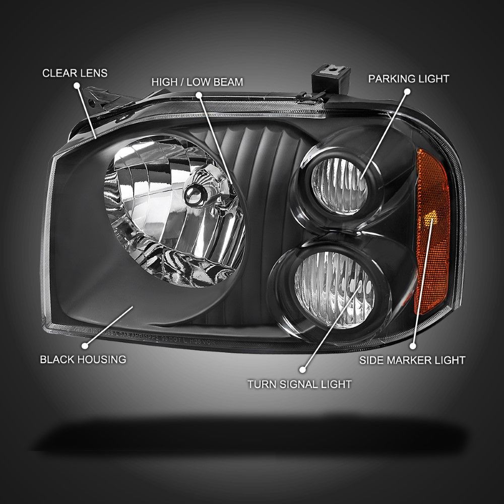 Direct Replacement Nissan Lights Pair Of Halogen Tail Lights For 2000-2001 Nissan Frontier – Clear Reverse Lens, Direct Fit 2002 Nissan Frontier - Foto 10