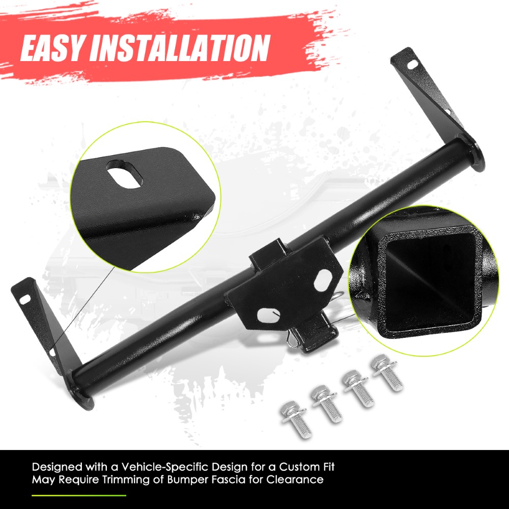 20022007 Jeep Liberty KJ Class3 Trailer Rear Bumper Tow Hitch Receiver 2" THN016