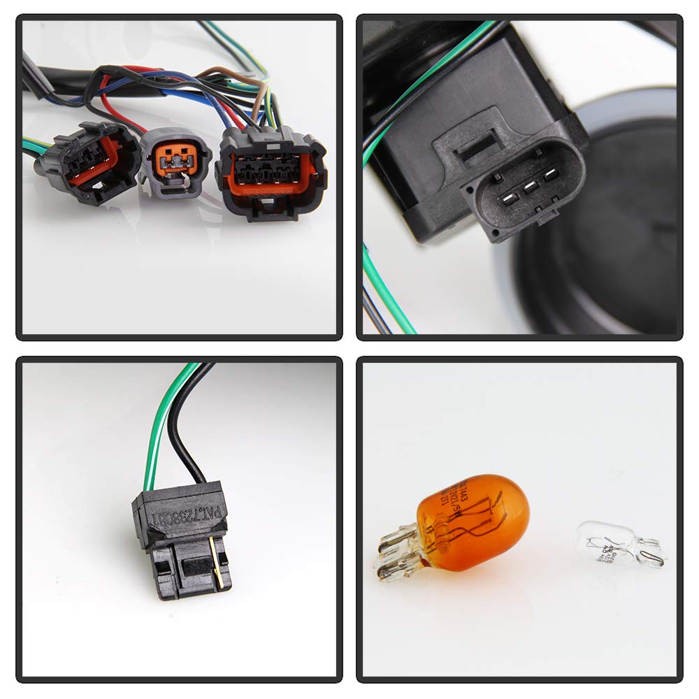 20032008 Infiniti FX35 FX45 LED DRL Tube Switchback Turn Signal