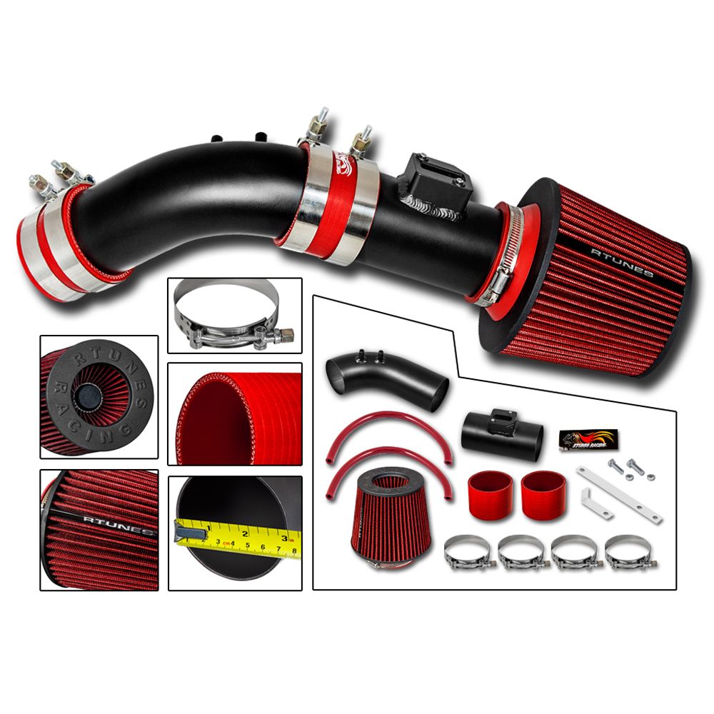 20042007 Honda Accord 2.4L L4 Engine (With MAF Sensor) Short Ram Air
