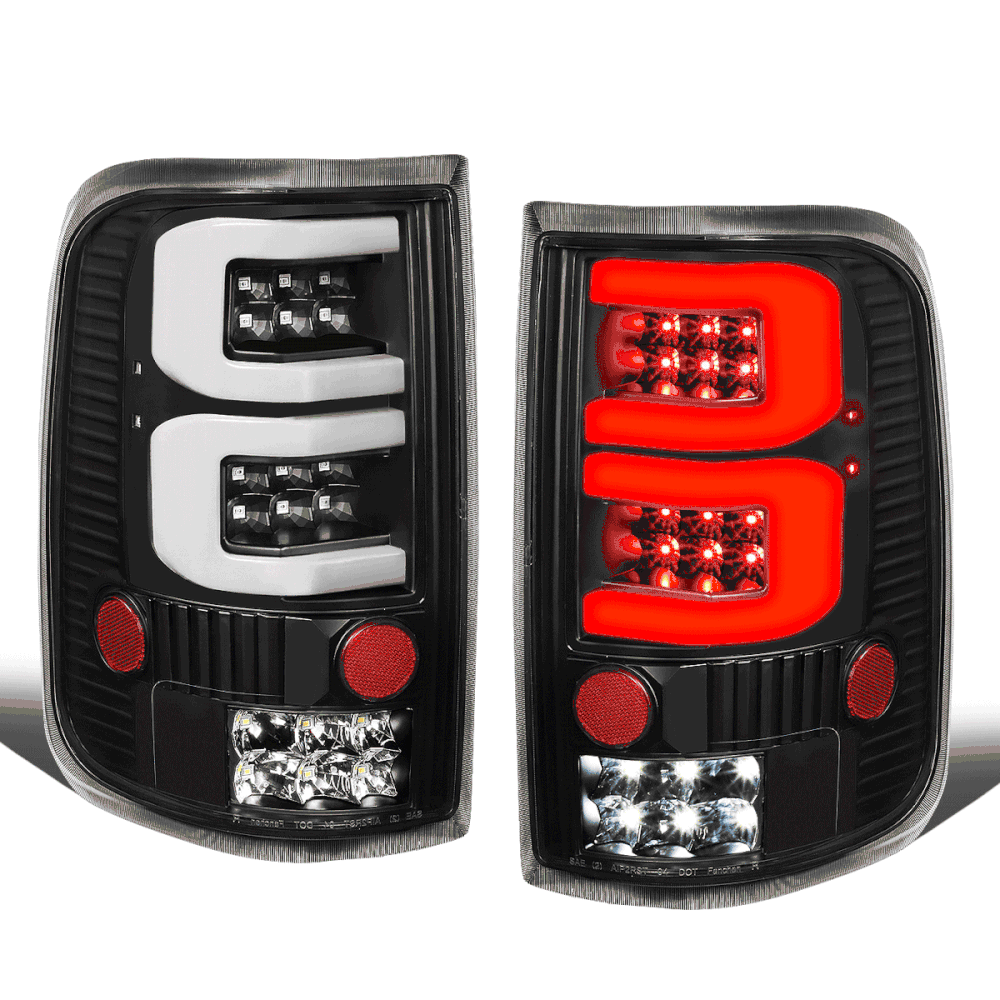New Pair For 15-17 Ford F150 Smoke LED Tail Light Lamps Len W/O Blind Spot Car - Foto 13
