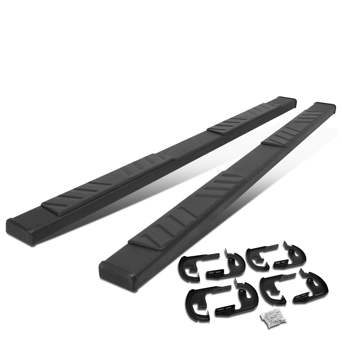 20052010 Ford F250 Super Duty F150 (Super) Extended Cab 4.9" Flat Running Board Step Nerf Bars