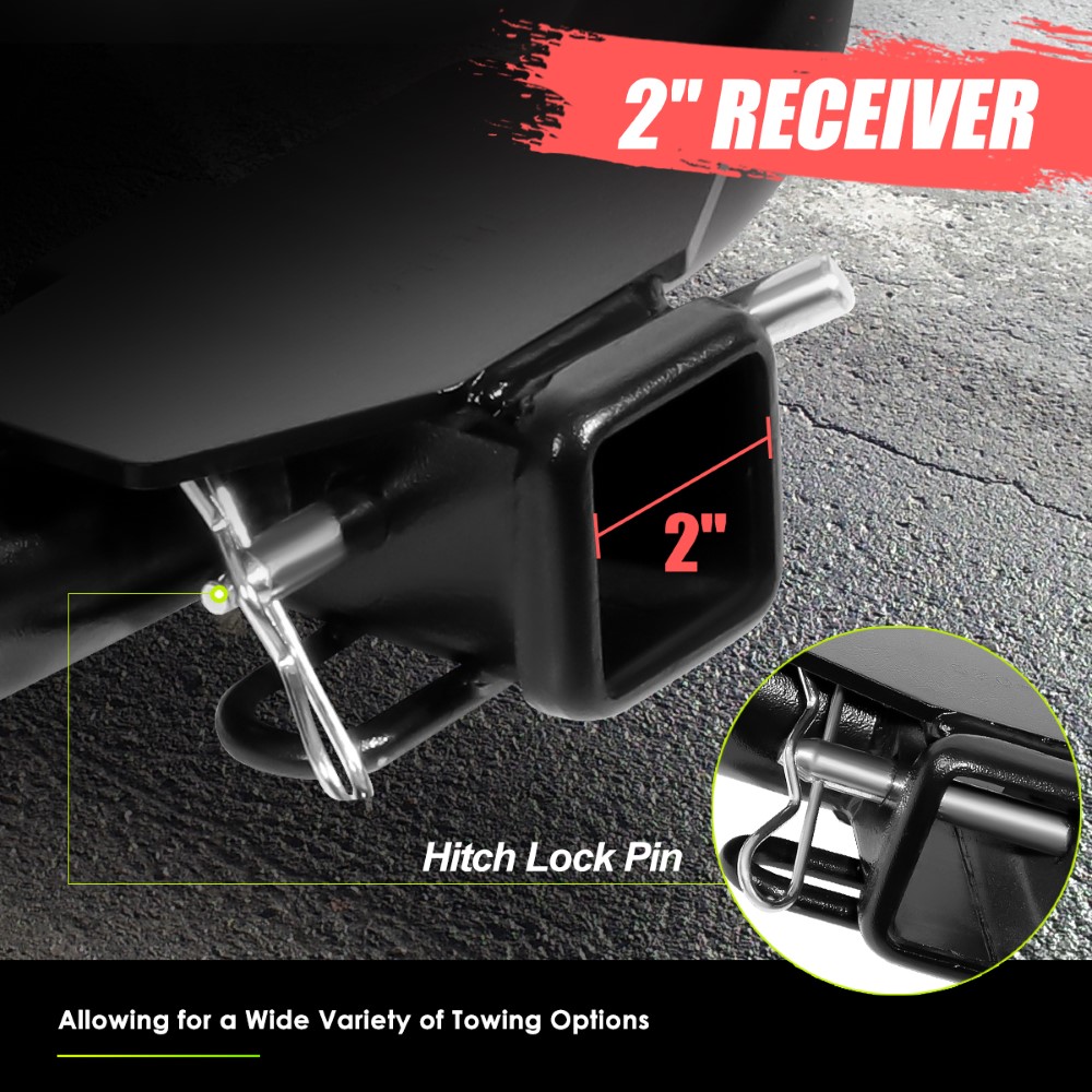 20052015 Nissan Xterra Class3 Trailer Hitch Receiver Rear Bumper