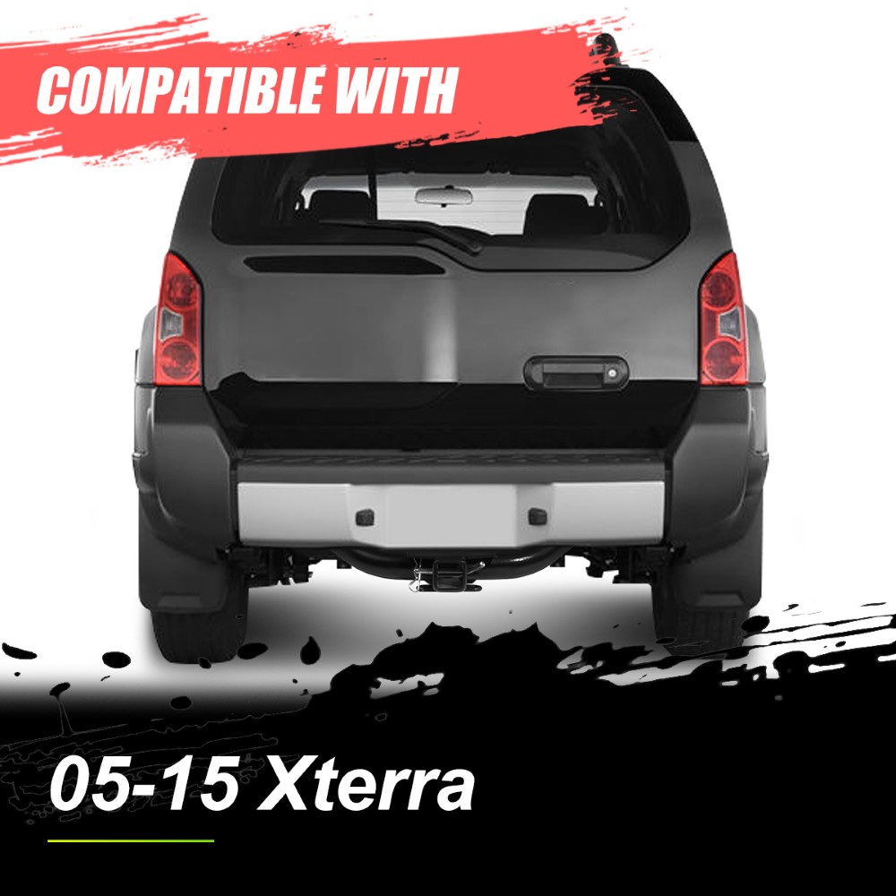 20052015 Nissan Xterra Class3 Trailer Hitch Receiver Rear Bumper