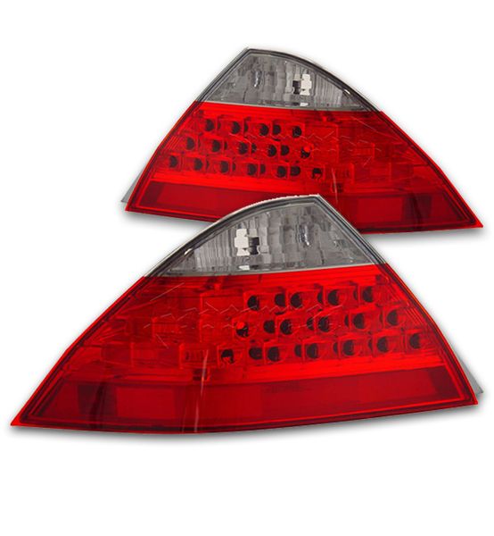 20062007 Honda Accord 4DR Sedan Performance LED Tail Lights Red / Clear