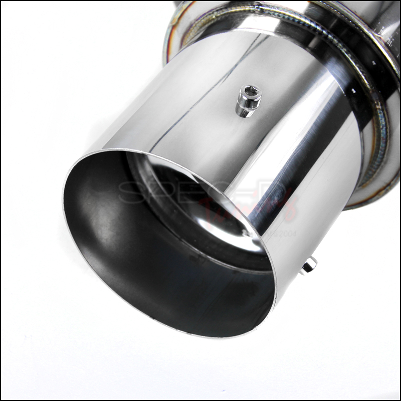 20062008 Mazda MX5 Miata Stainless Axle Back Dual Exhaust Muffler Tip