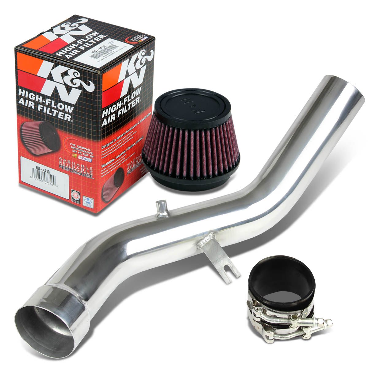 20062009 Lexus IS250 IS350 XE20 Cold Air Intake Pipe + K&N 3.5" Air Filter