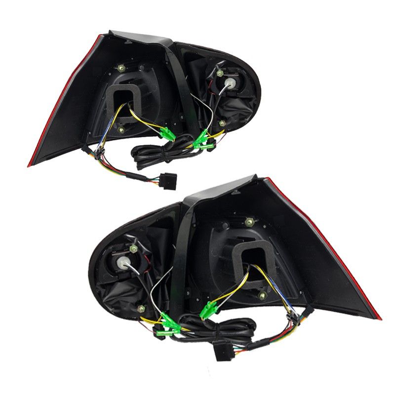 WinJet 20062009 Volkswagen MK5 Golf / GTI / Rabbit LED Tail Lights Red