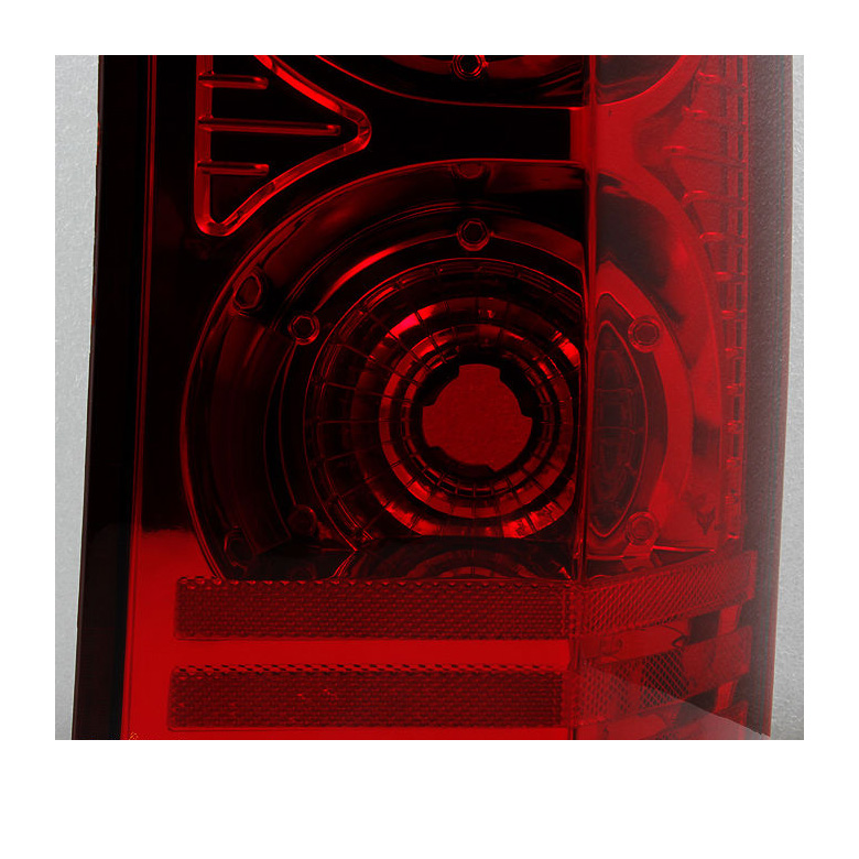 20062010 Jeep Commander Red Clear Replacement Tail Lights