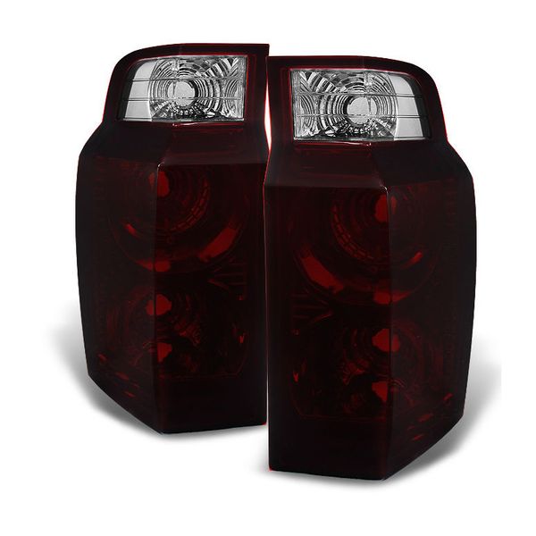 20062010 Jeep Commander Red Smoked Replacement Tail Lights