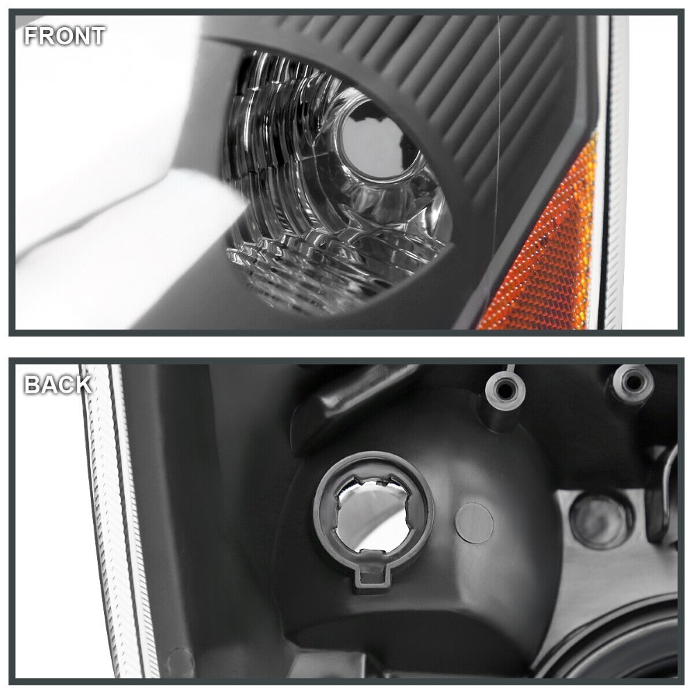 SpecD 20062010 Toyota Sienna Factory Style Headlights w/ Amber