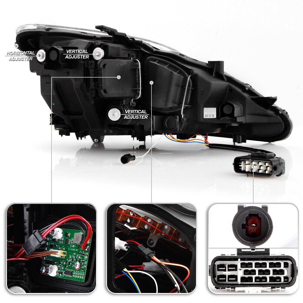 Spyder 20062013 Lexus IS250 IS350 DRL / SwitchBack Turn Signal Full