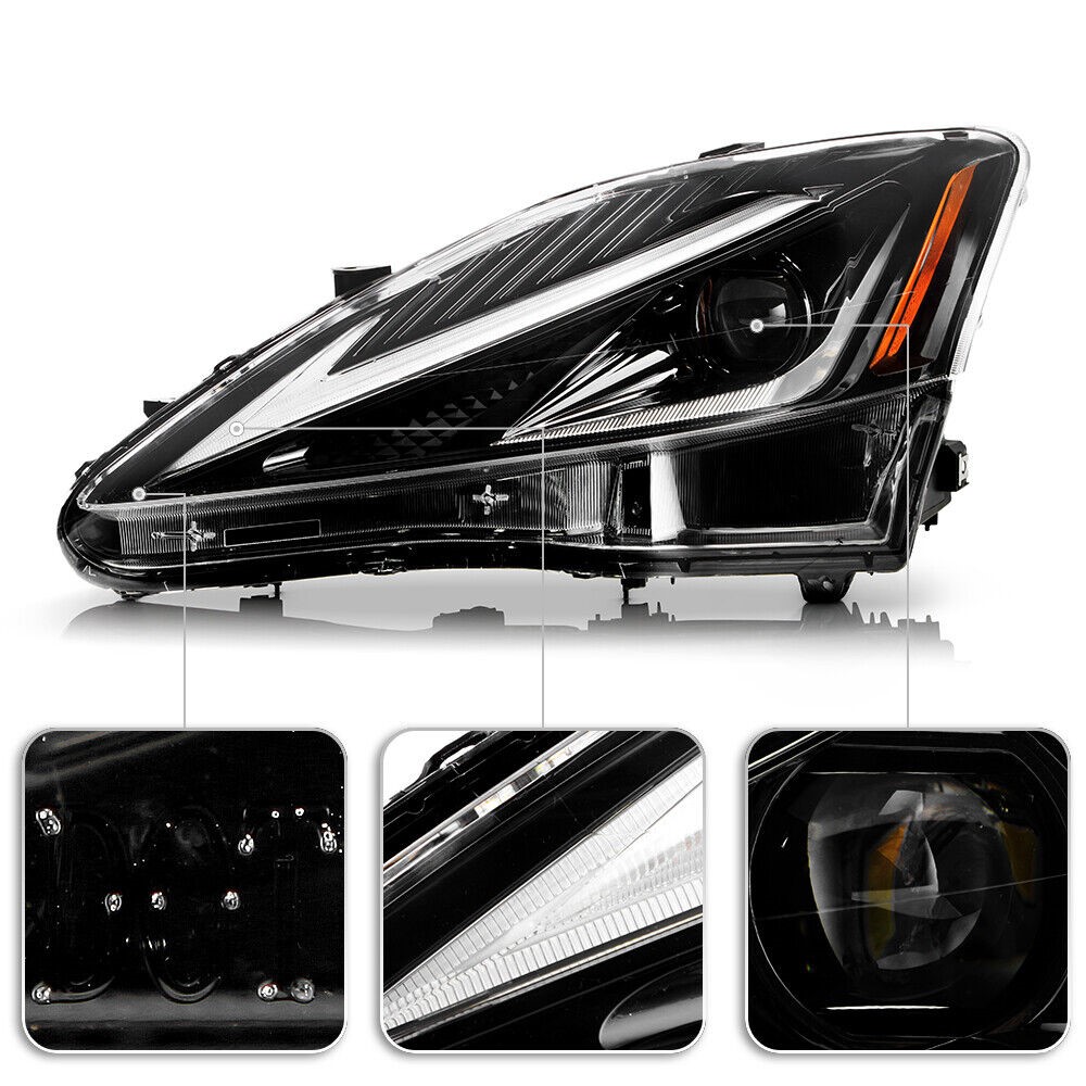 Spyder 20062013 Lexus IS250 IS350 DRL / SwitchBack Turn Signal Full