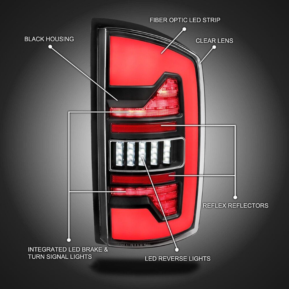 ANZO USA | Don't Get Left In The Dark ~ DODGE RAM 1500 07-08 / RAM 2500