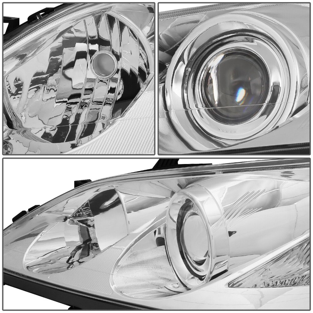 20072009 Lexus ES350 OEStyle Replacement Projector Headlights Chrome