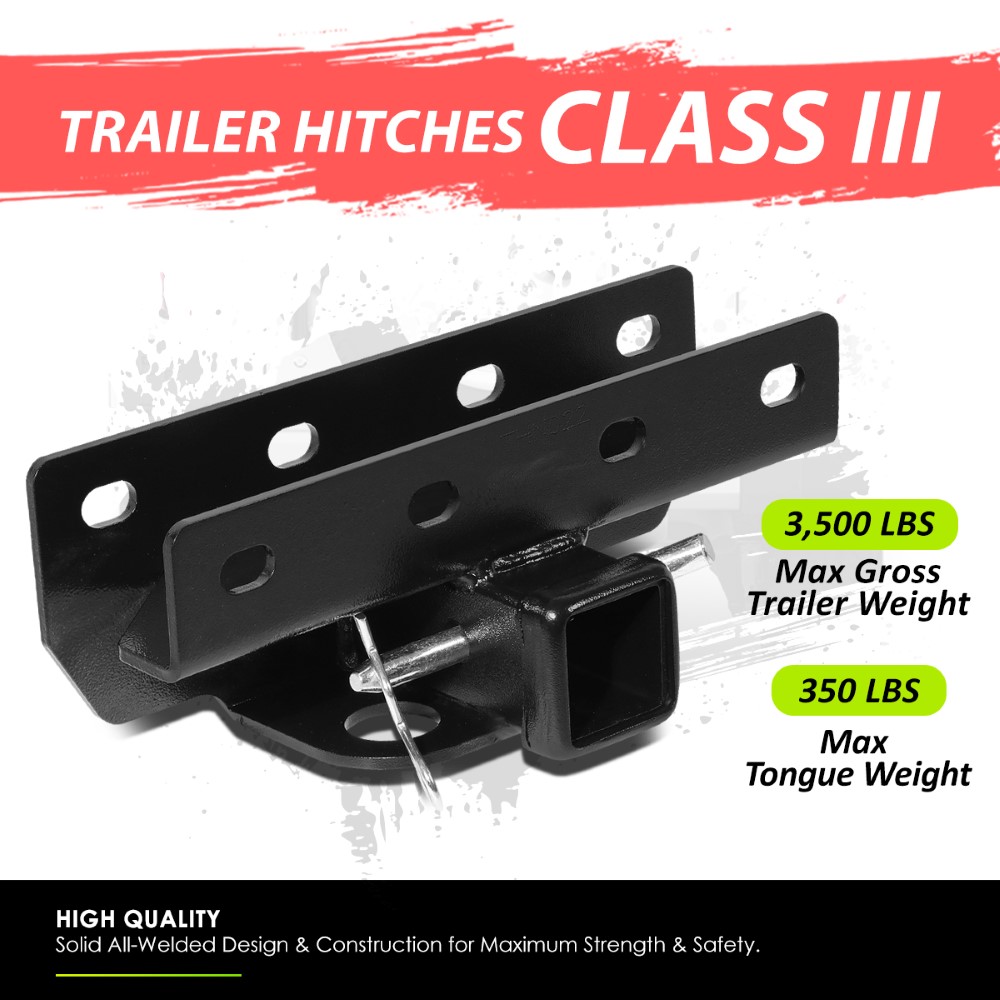 20072018 Jeep Wrangler JK Class3 Trailer Rear Bumper Tow Hitch