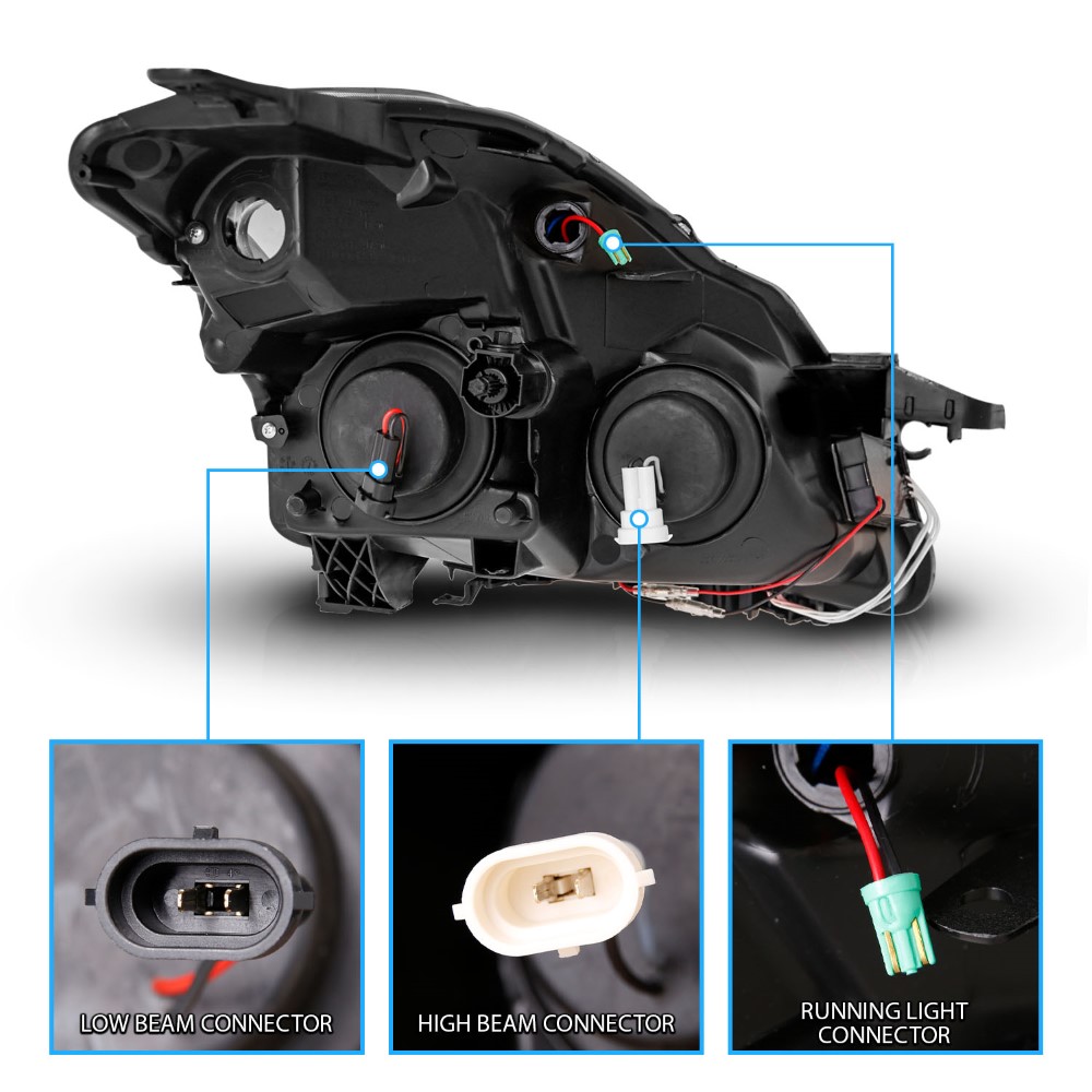 thumbnail image 2 of Eagle Eyes Black Halo Projector Headlights For BMW E46 Coupe (2000-2003) – DOT/SAE Approved 2 of 12
