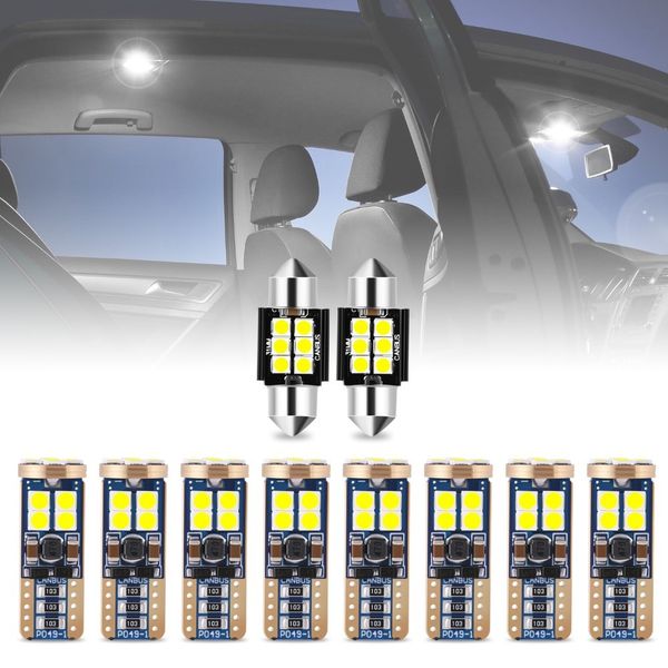 20082013 Toyota Highlander Interior Courtesy License Plate Light Bulbs