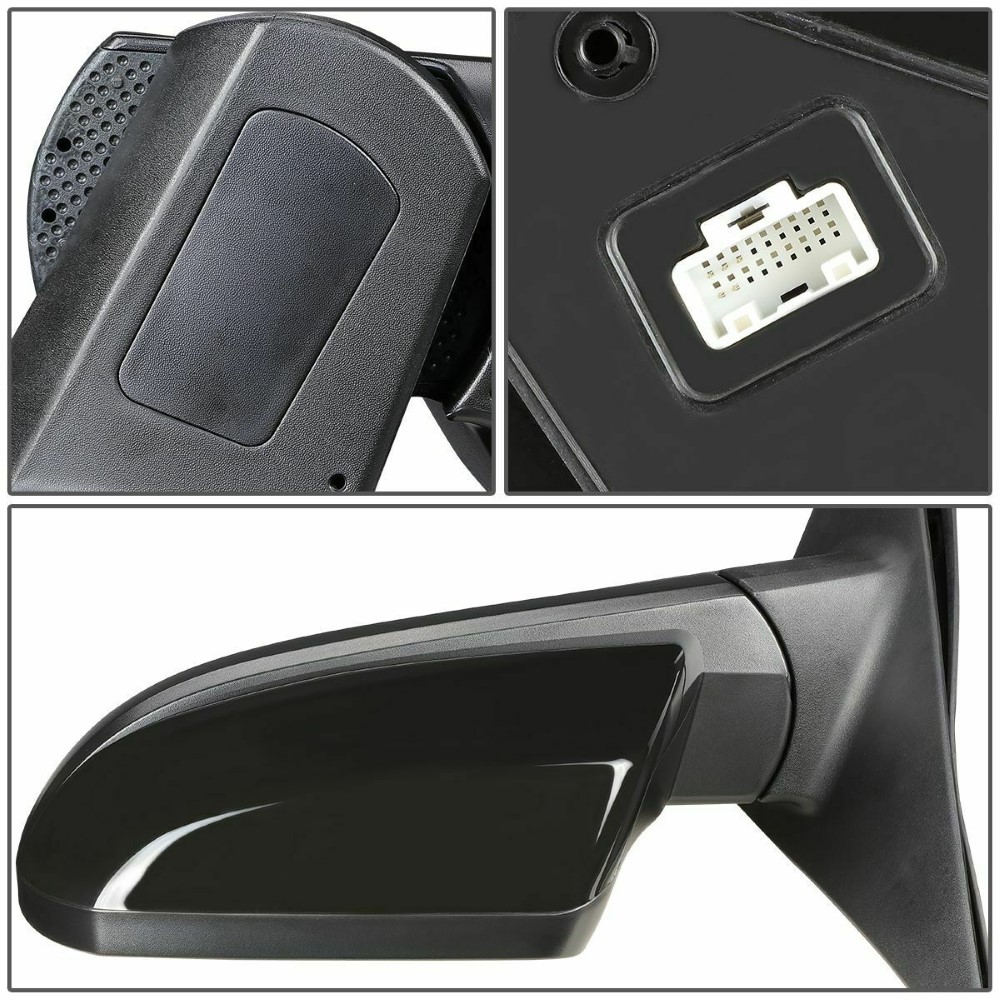 Driver Side Power Heated Mirror For 2001-2007 Toyota Sequoia Tundra – Paintable Finish