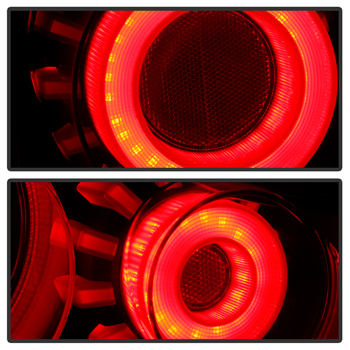 20082015 Infiniti G37 / Q60 Coupe Black Smoked Lens 3D LED Tube Tail