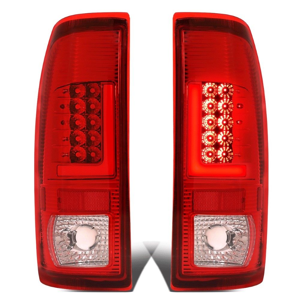 thumbnail image 2 of DTMOTO LED Tail Lights Ford Truck Black LED Tube Tail Lights For 2008-2016 Ford F250 F350 F450 Super Duty | Direct Replacement Lamps 2017 F250 Tail Lights 2 of 13