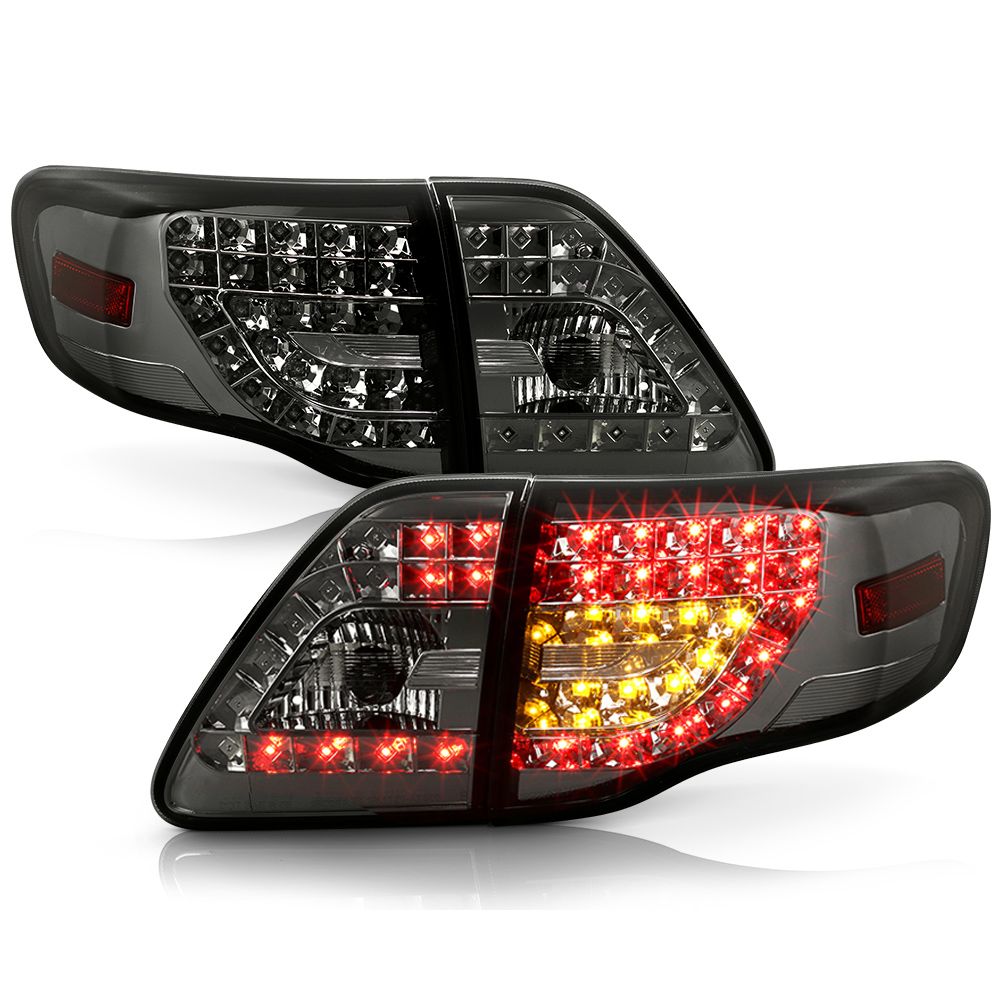 SPYDER 20092010 Toyota Corolla Euro LED Tail Lights (LED Indicator