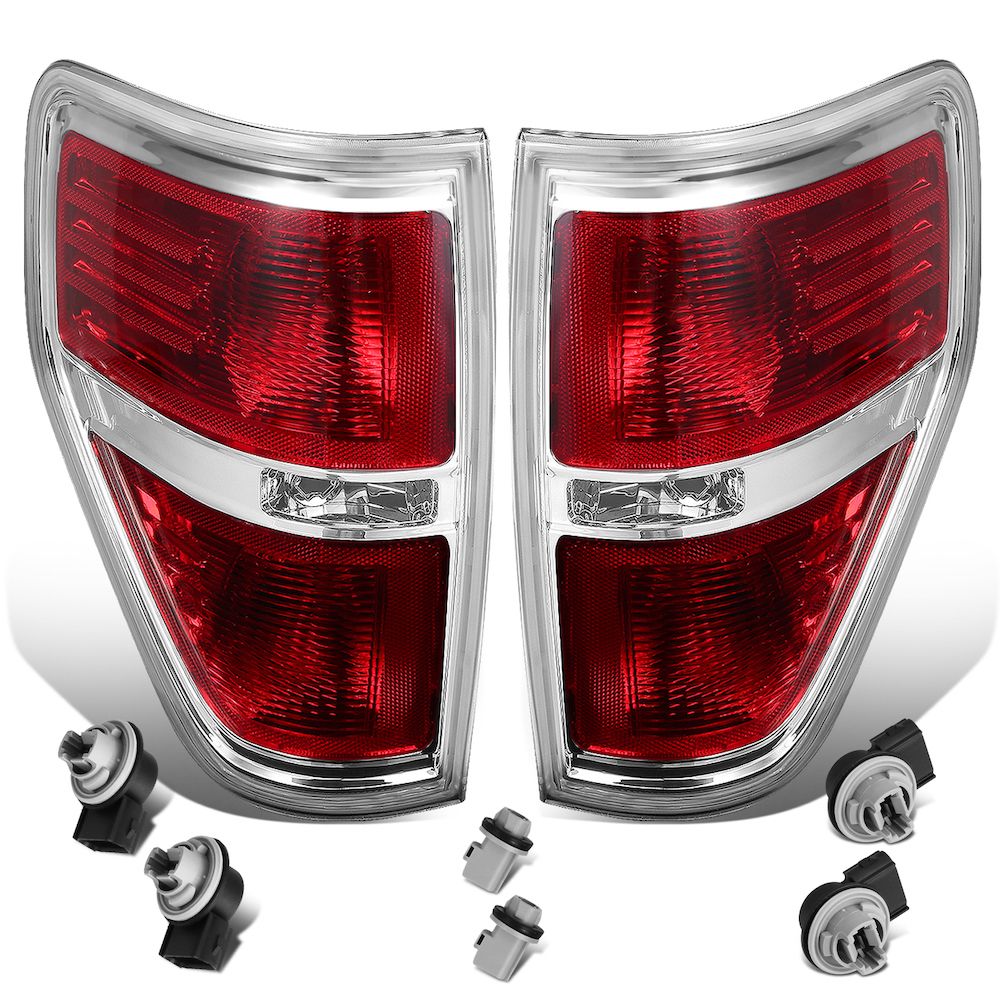 DNA 20092014 Ford F150 OEStyle Replacement Tail Lights w/ Bulb