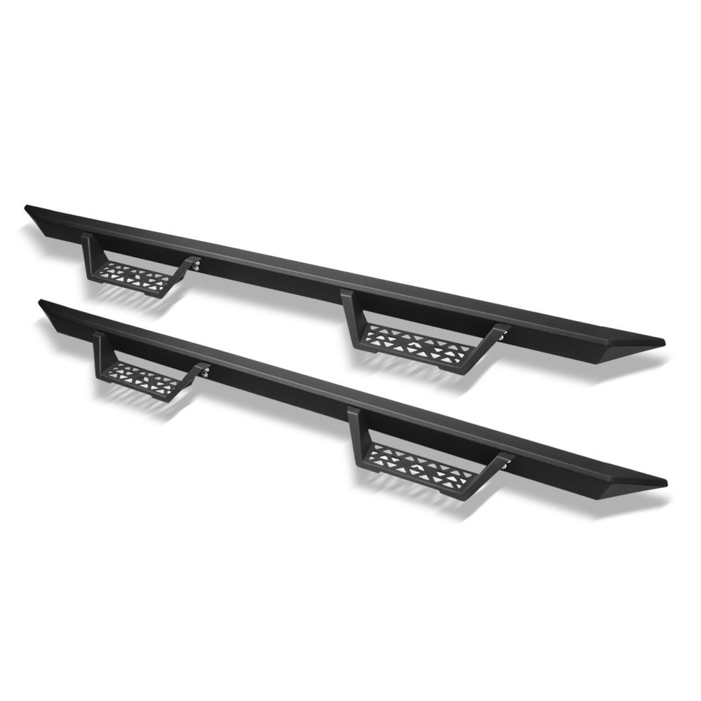 20092014 Ford F150 Super Cab Modular Step Side Step Bars (Matte Black)