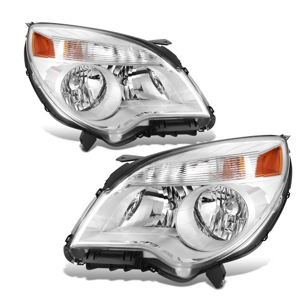20102015 Chevrolet Equinox LS LT Chrome Housing Headlight Driver