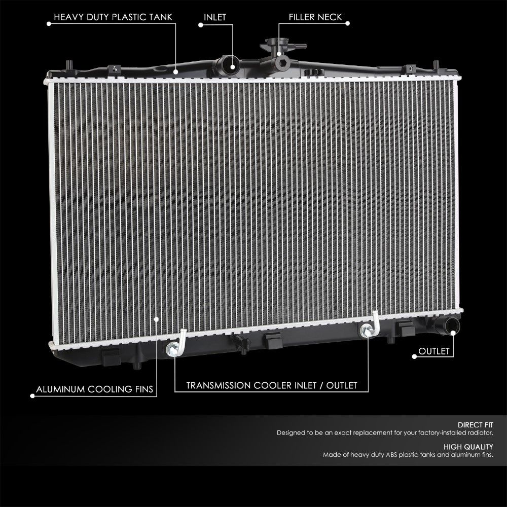 2010-2016 Lexus Rx350/RX450H/Sienna 3.5L Cooling Radiator OE Style ...