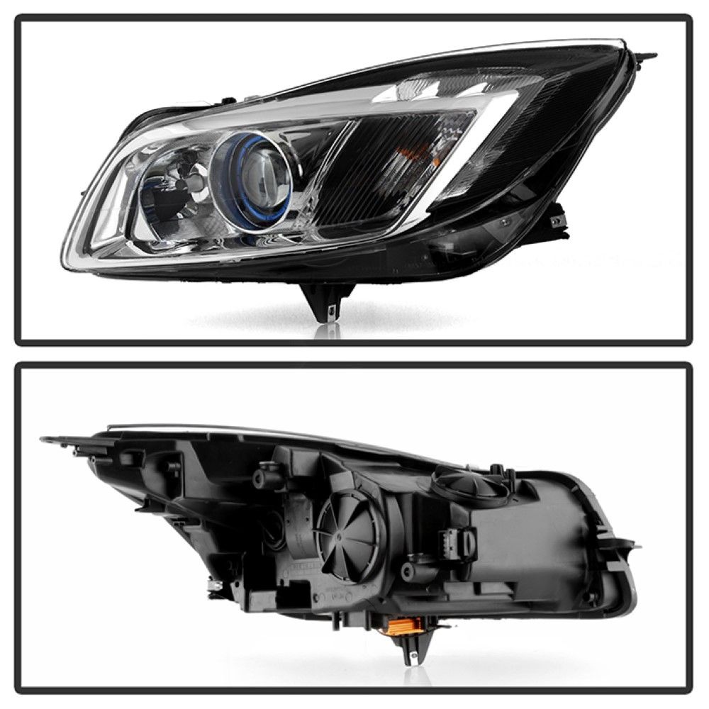 20112013 Buick Regal [Halogen Type] LED Tube Projector Headlights PRO