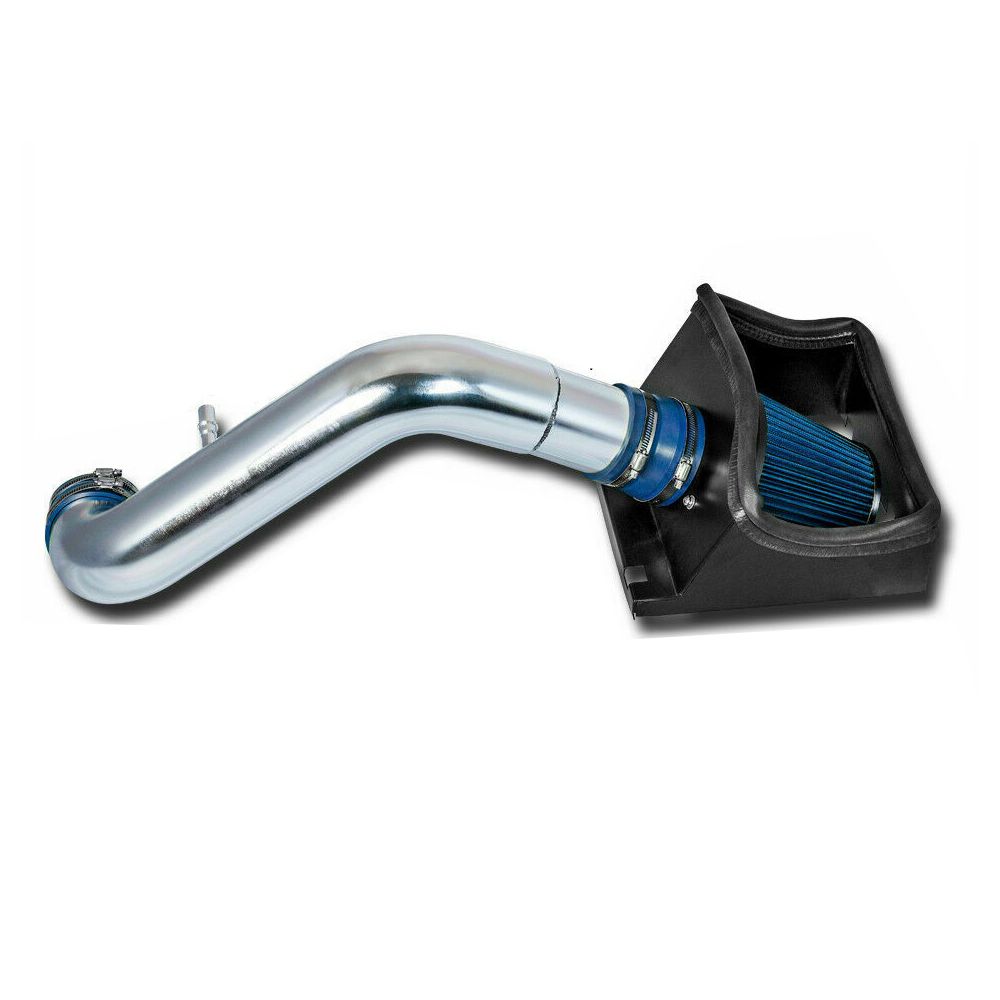 201114 Ford F150 5.0L V8 Performance Heat Shield Cold Air Intake Blue