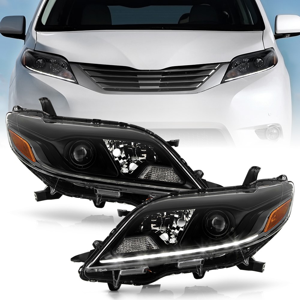 2011-2020 Toyota Sienna L|LE|XLE [Upgrade Kit] Halogen to LED Daytime ...