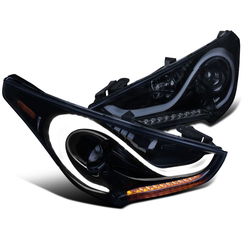 20122017 Hyundai Veloster LED DRL / Signal Projector Headlights