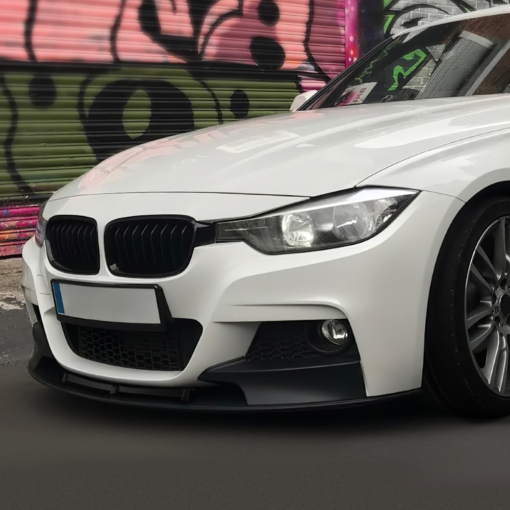 2012-2018 BMW F30 325I 328I 320I 330I M Sport Front Bumper Lip - 2 ...