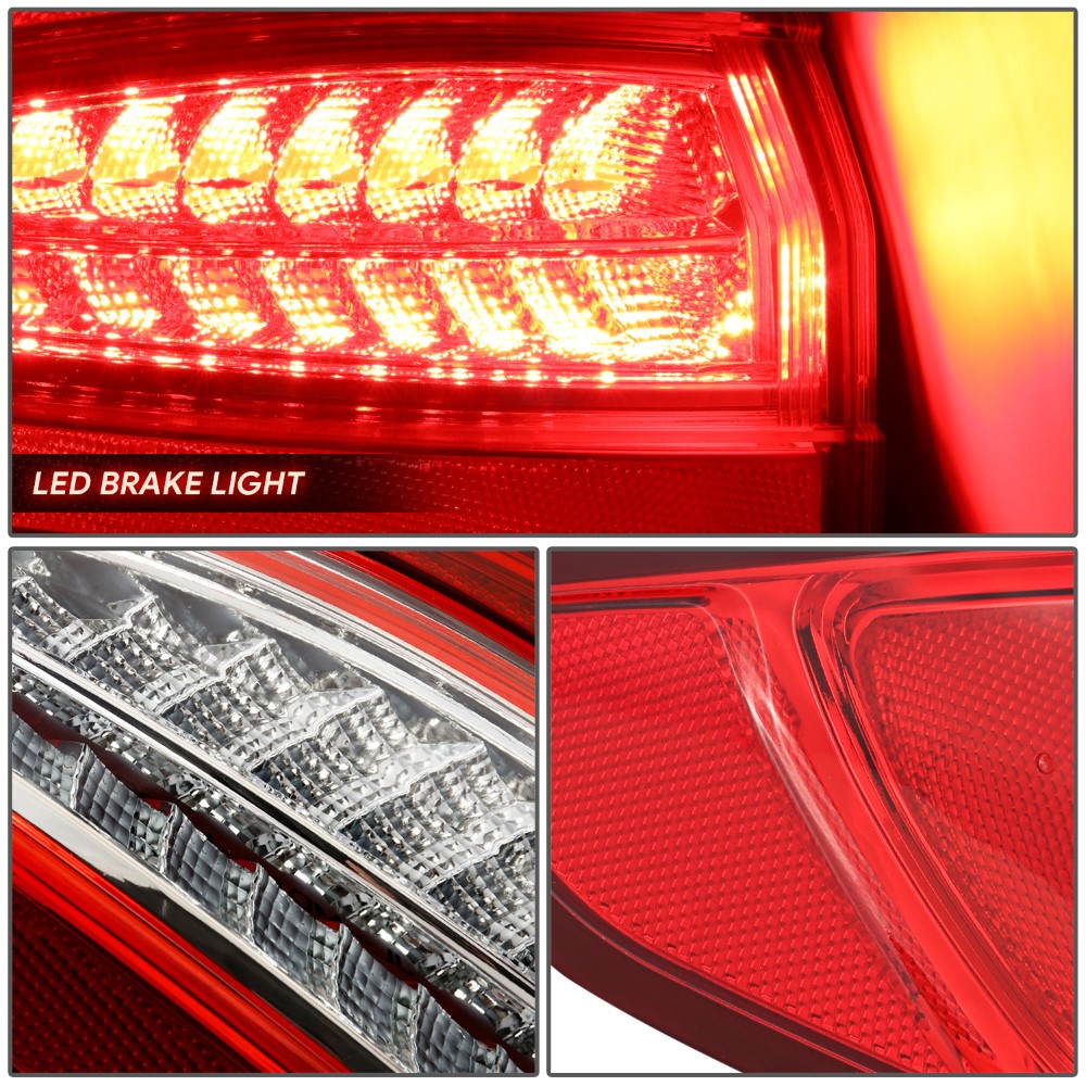 20132016 Ford Fusion S/SE OE Style Full LED Outer Tail Light Assembly