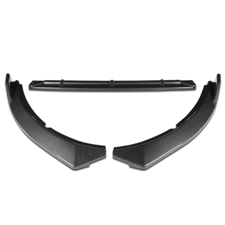 20142015 Kia Optima Front Bumper Lip 3 Pieces STP Style CF Look