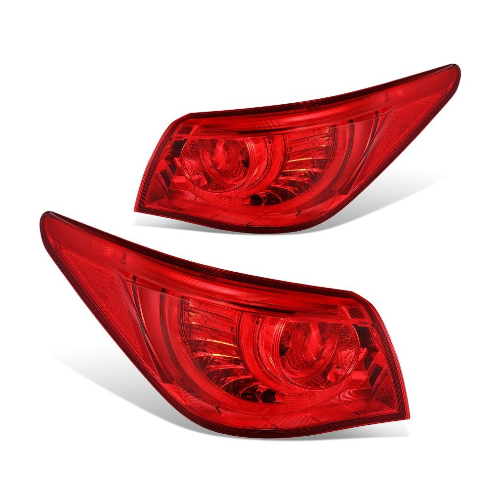 20142017 Infiniti Q50 LED Red OE Style Tail Lights Outer Rear Driver