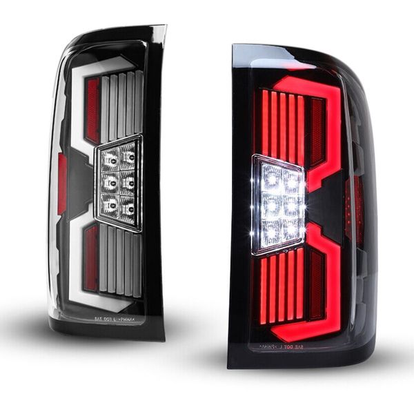 Black Amber Bumper Headlights + Clear LED Tail Lights For 99-02 Chevy Silverado