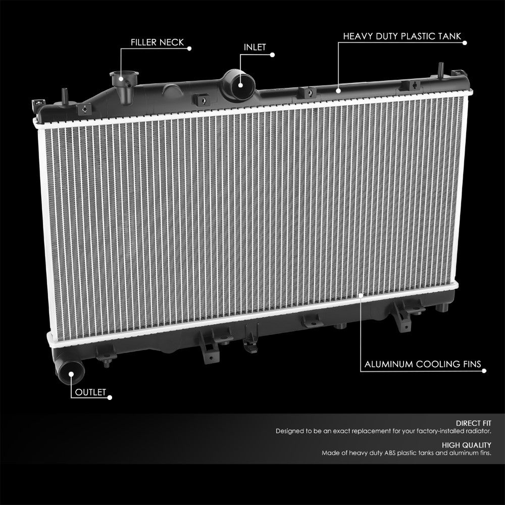 20142018 Subaru Forester Cooling Radiator Assembly OE Style Aluminum