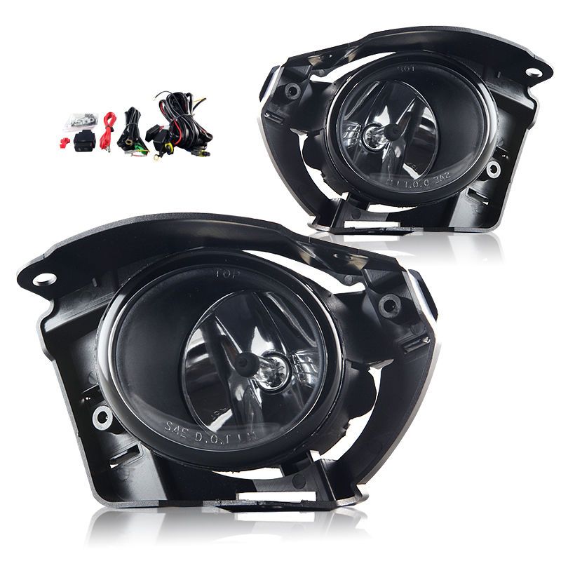 1517 Nissan Juke Driving Fog Lights Clear Len Lamps with Wring Kit &Switch