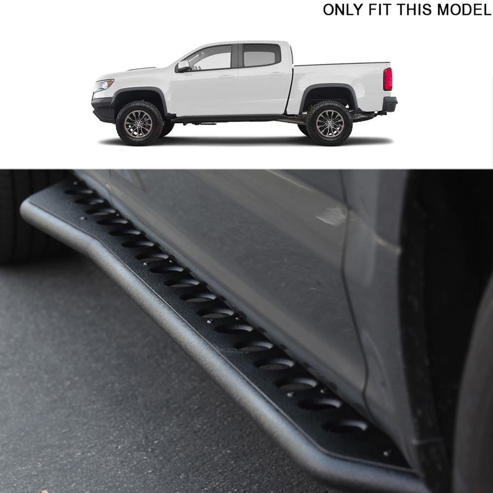 20152021 Chevy Colorado / GMC Canyon Crew Rock Slider Step Bars