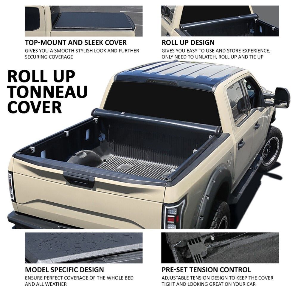 SpecD 20152022 Chevy Colorado / GMC Canyon 6.2FT Short Bed Roll Up