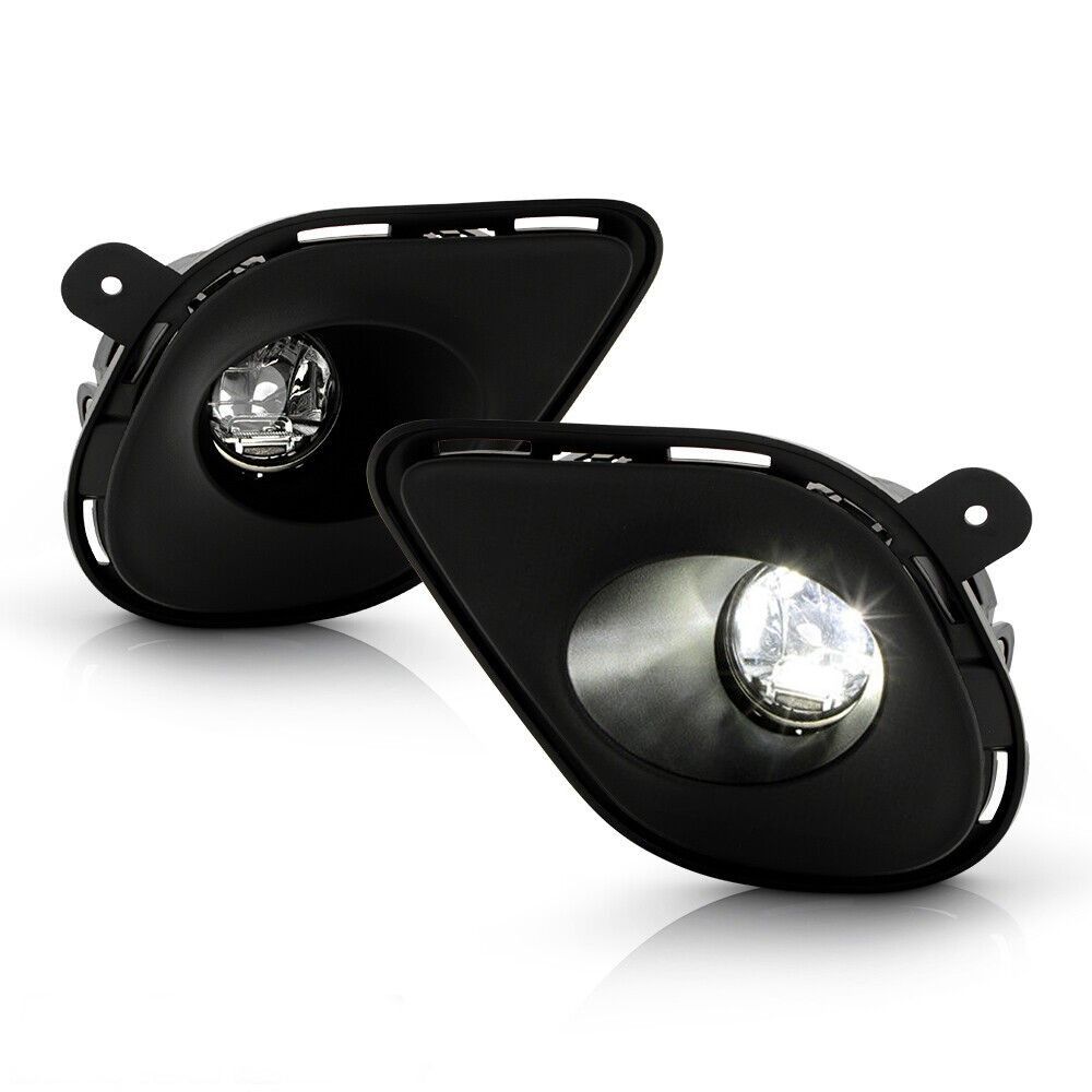 2022 dodge charger fog lights Vicrez Widebody Fog Lamp Cover with LED Light vz101949 main image 1