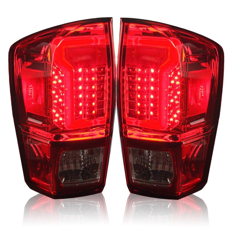 20162023 Toyota LED Tail Light Red/Clear
