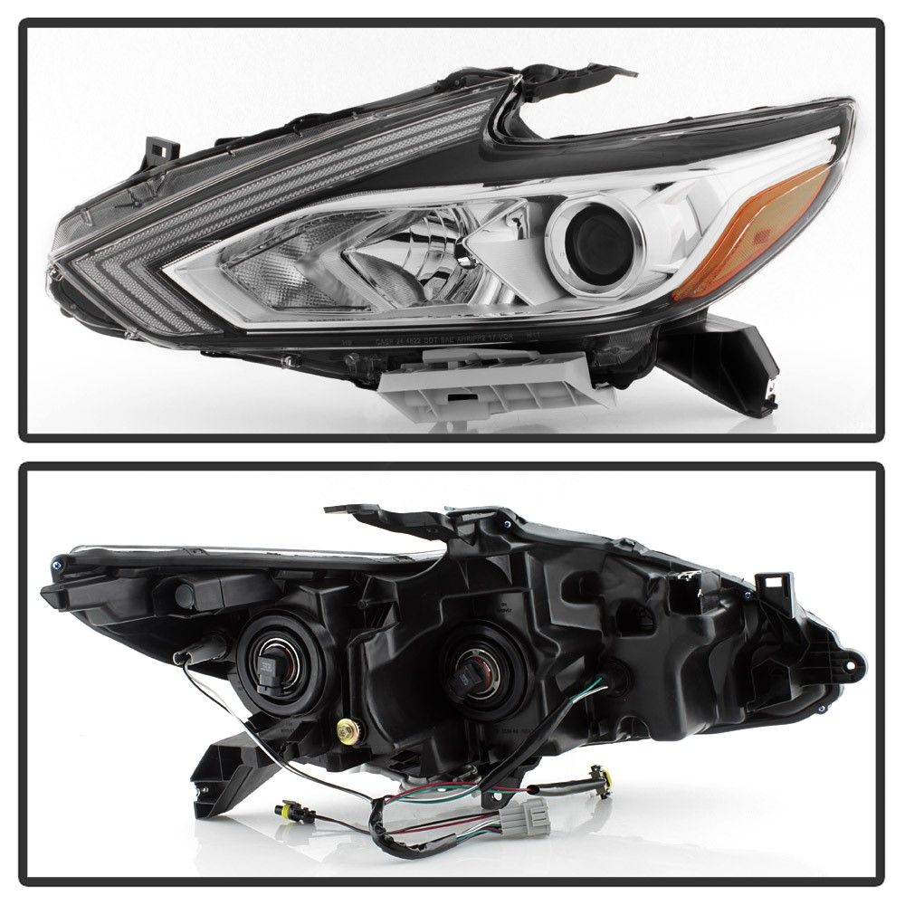 2016-2018 Nian Altima Halogen Projector [Without LED DRL] Headlight