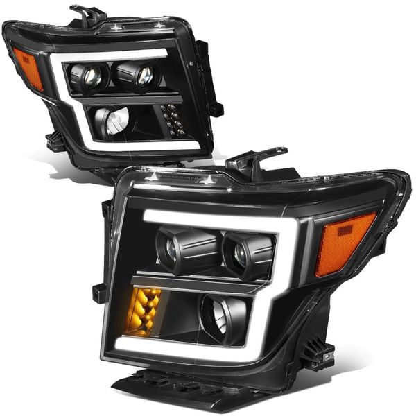 20162022 Nissan Titan XD TriProjector Headlights w/LED DRL & Signal